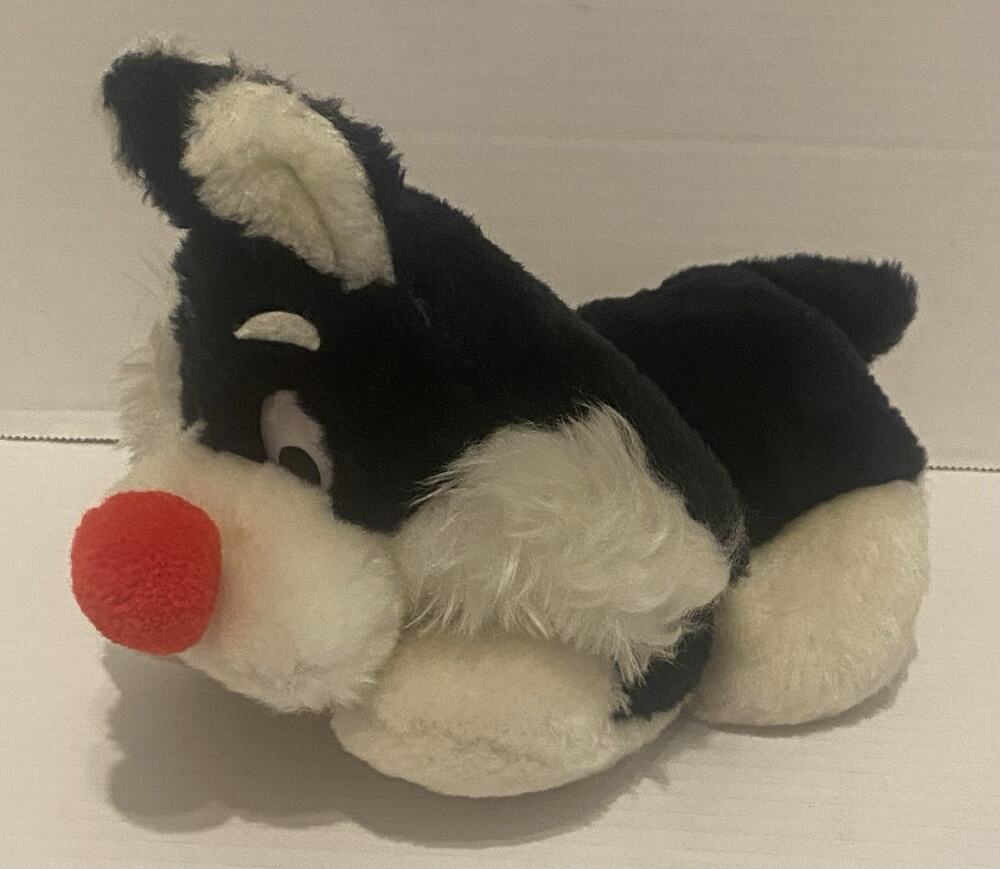 Vintage 1971 Warner Bros Mighty Star Sylvester Cat Jr Rare. 9" FREE SHIPPING